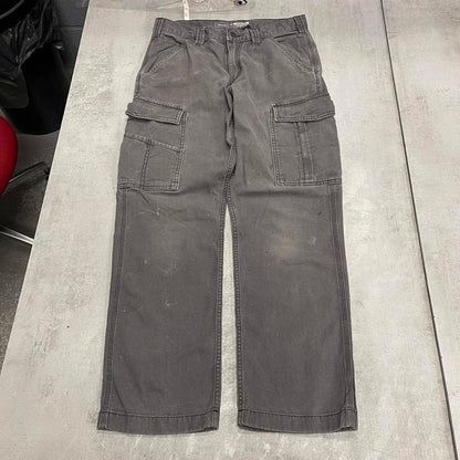 Grey Carhartt cargo trousers W30L28