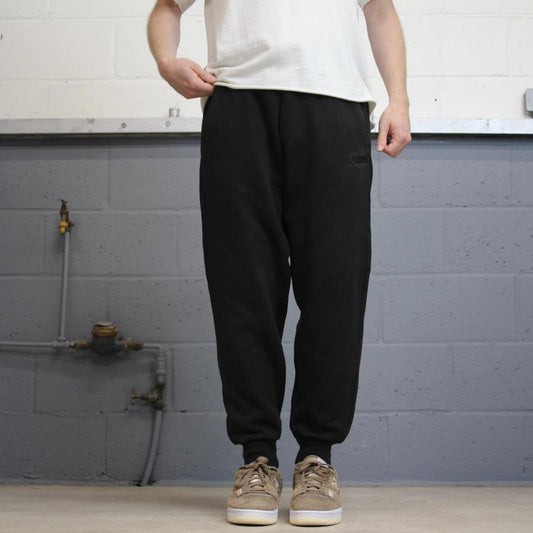 Loose Y2k Black Puma joggers L