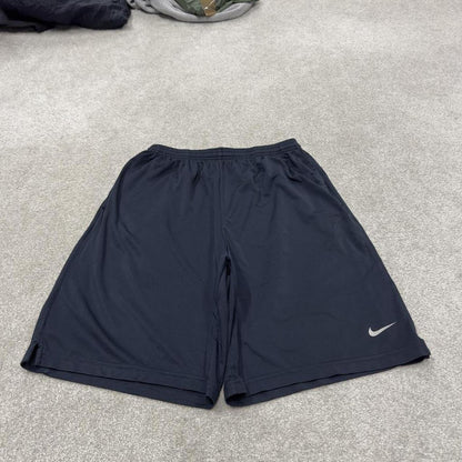 Nike sports shorts y2k loose navy Casual style comfy loose floaty summer gym shorts