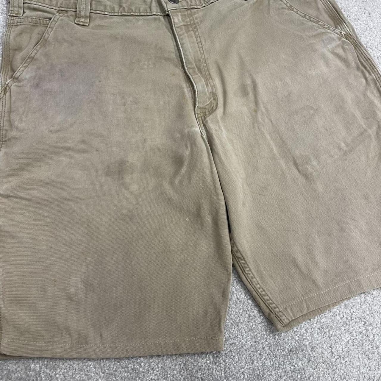 Carhartt carpenter shorts cargo khaki Relaxed fit skater style summer work shorts