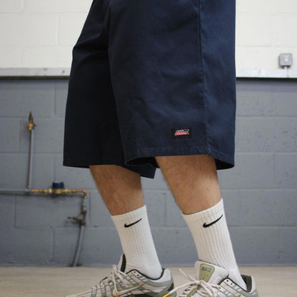 Y2k baggy Dickies shorts skater style navy Long wide leg chino summer festival shorts