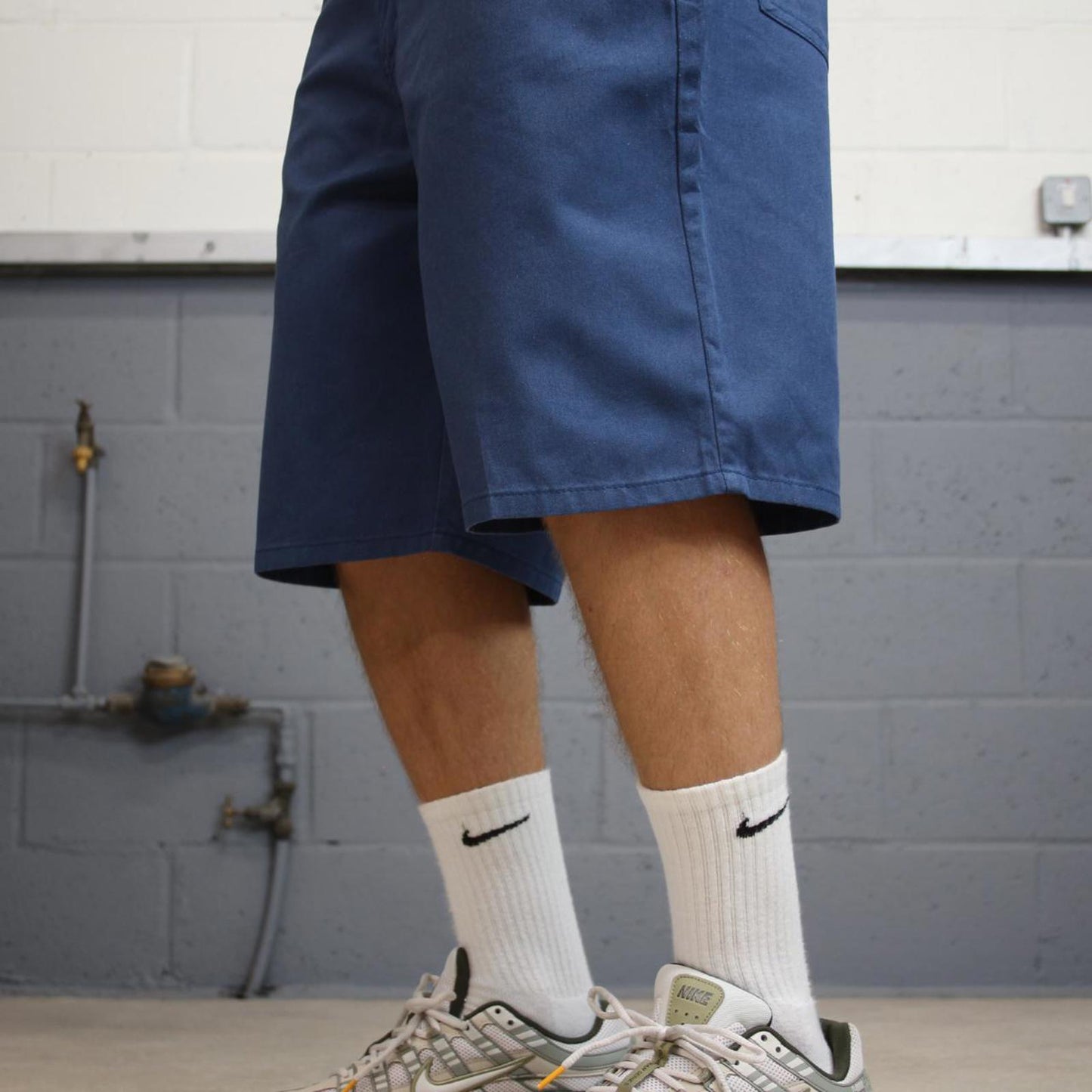 Baggy Blue Dickies shorts W38