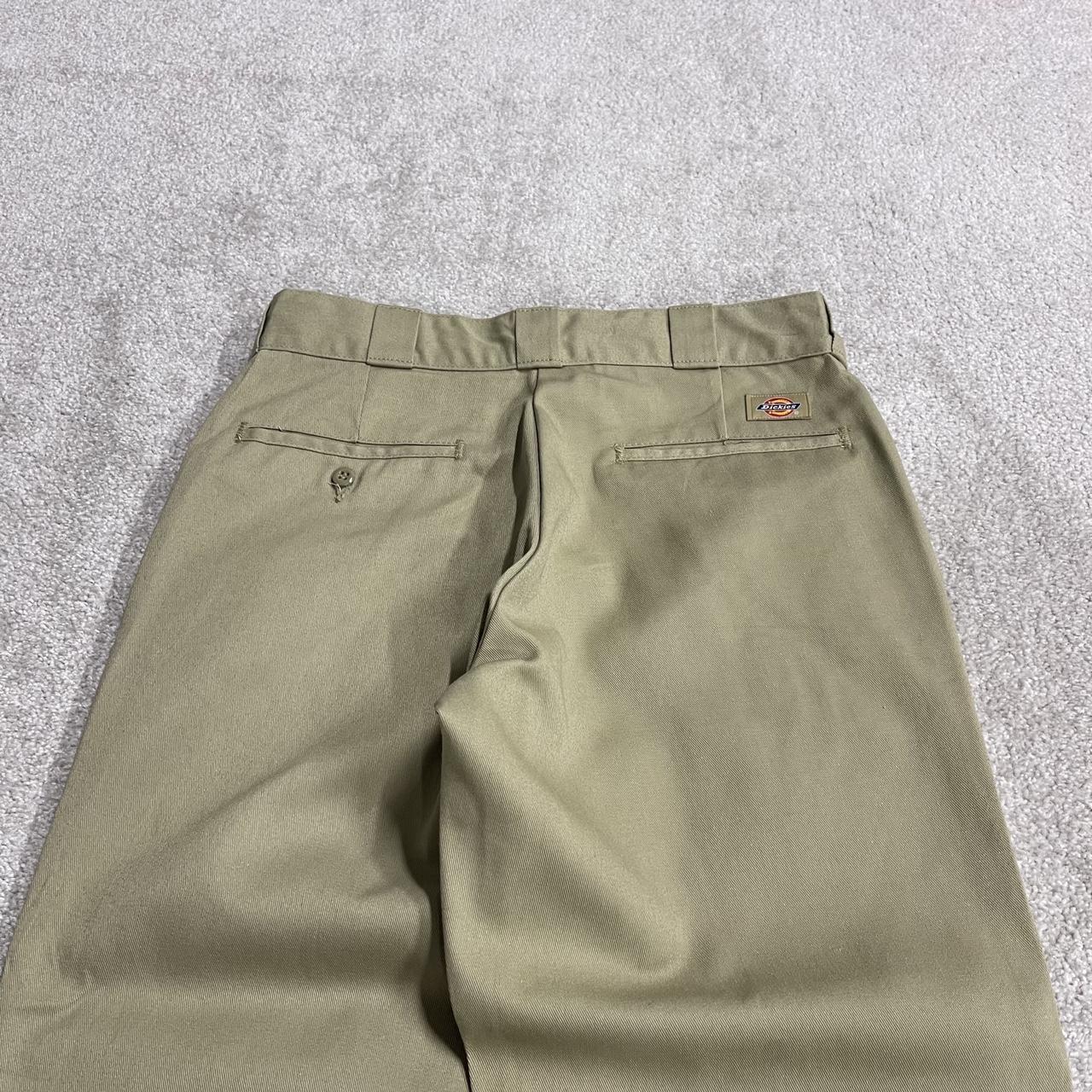 Y2K Dickies 874 work pants khaki original fit straight leg chino skater style trousers