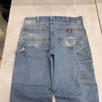 Dickies carpenter jeans W36 L30 blue loose denim skate pants
