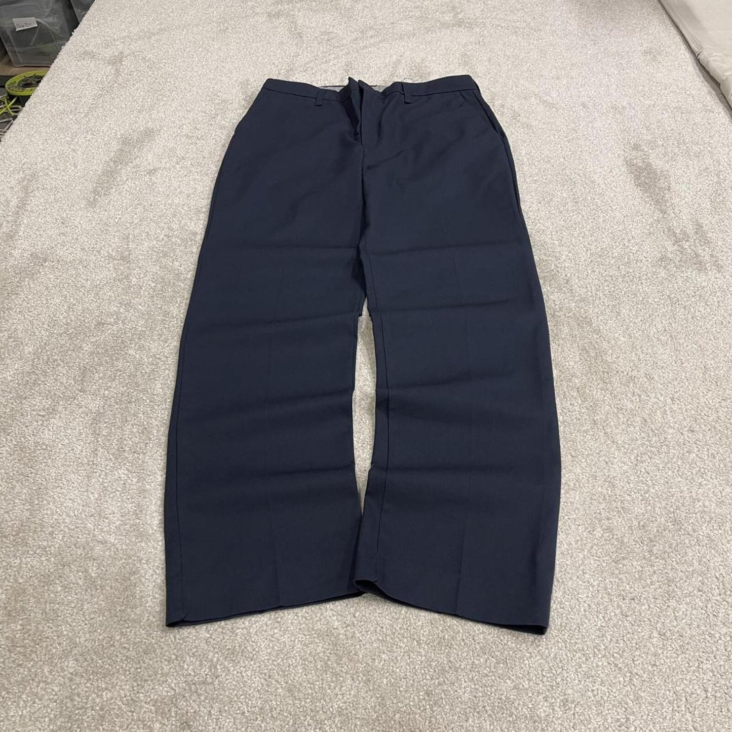 Vintage chino work pants skater navy Red Kap loose original twill skate style trousers