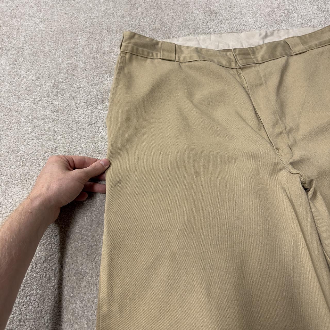 Dickies long baggy shorts W42 khaki carpenter Long chino skater style utility workwear