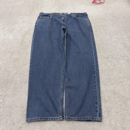 Levi’s 550 baggy jeans y2k loose fit blue denim Denim relaxed fit skater 2000s red tab logo pants