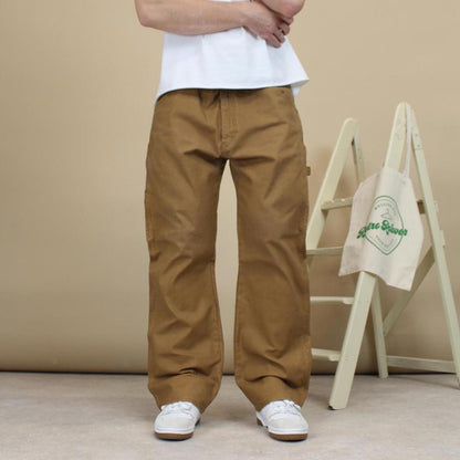 Tan Dickies carpenter jeans W38 L30 loose skater cargo pants
