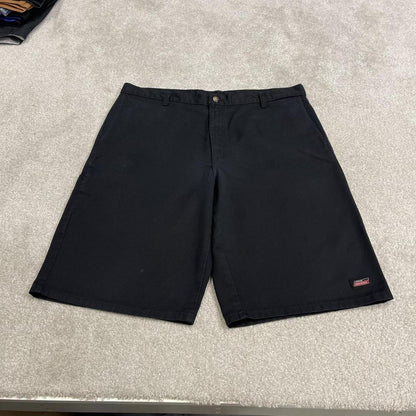 Dickies baggy carpenter shorts black Chino style skater shorts long wide leg festival