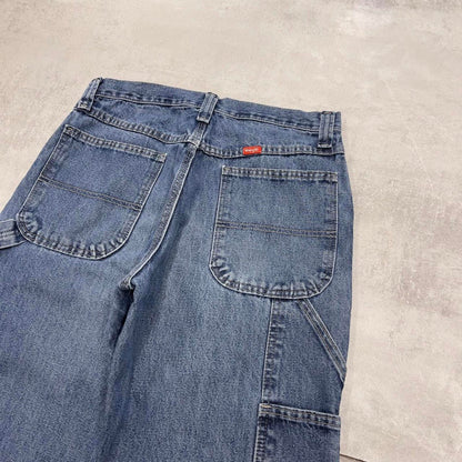 Blue Wrangler carpenter jeans W30L32 loose cargo skater style jeans