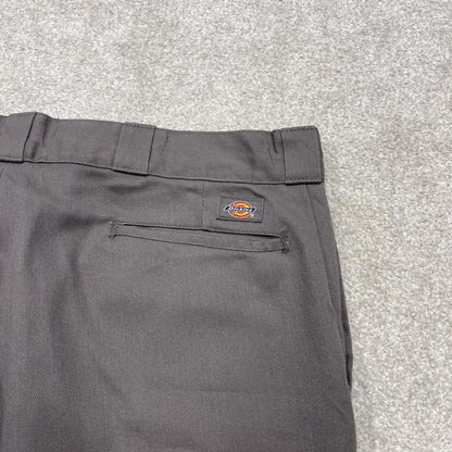 Dickies 874 work pants loose grey Twill chino skate style trousers original fit