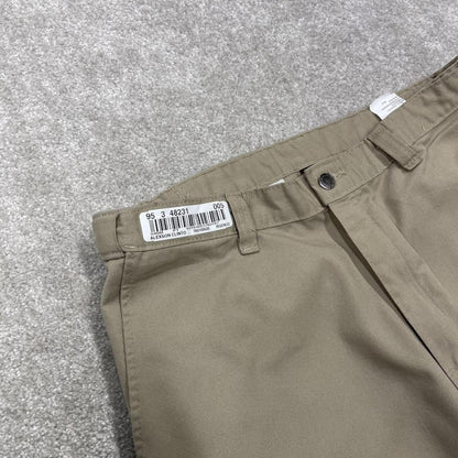 Y2K Dickies chino work pants 36x32 khaki Loose floaty casual skate cargo trousers