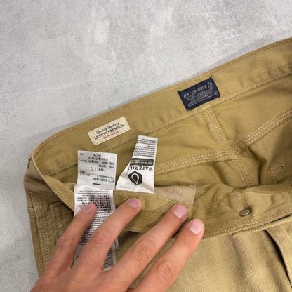 Levi's carpenter jeans W31L32 loose beige skater cargos