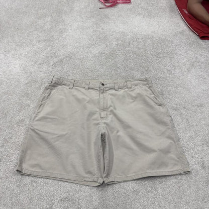 Vintage Carhartt carpenter shorts beige Loose cargo skater style relaxed workwear