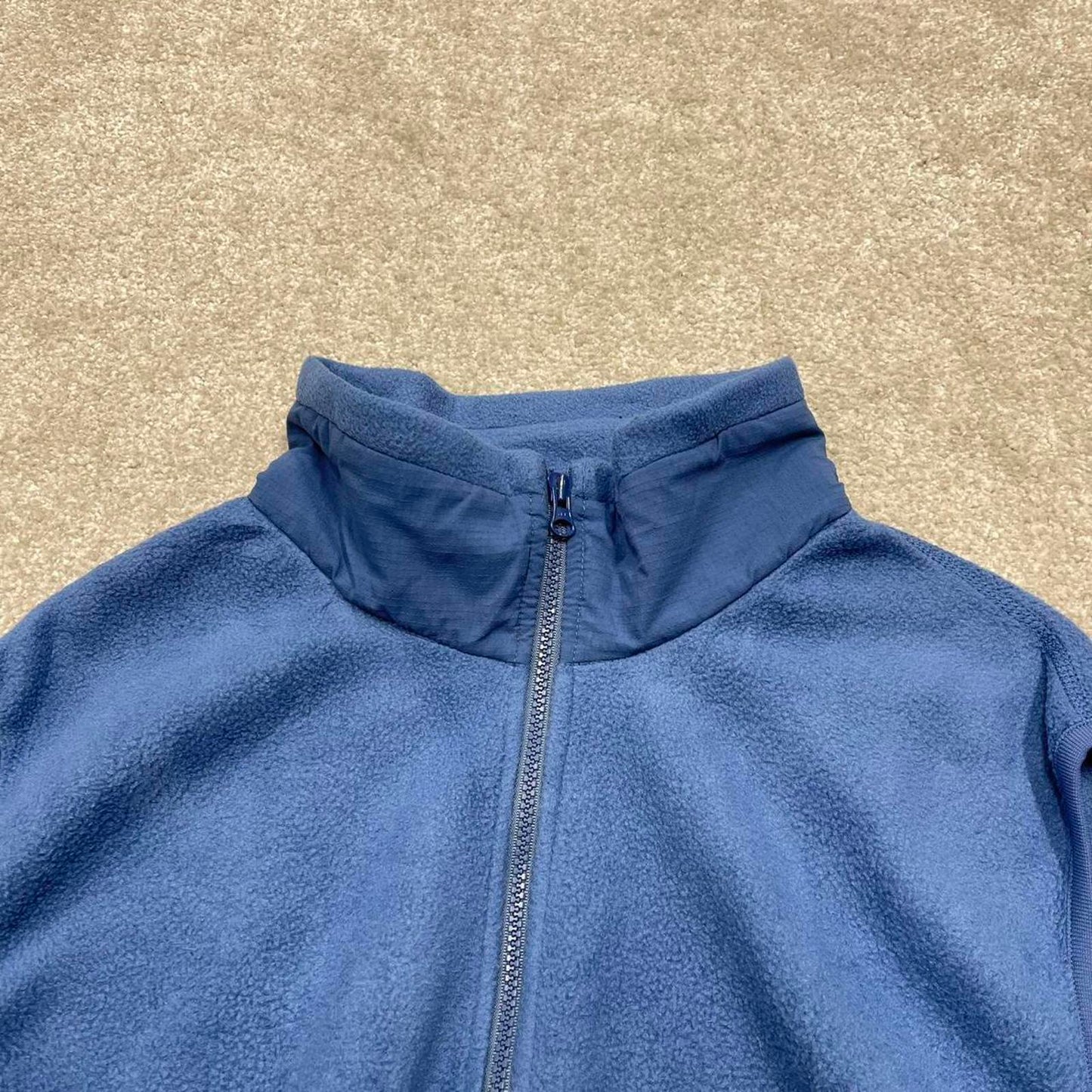 00s Columbia technical fleece gilet XL women's blue full zip up y2k style autumn