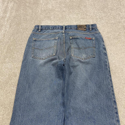 Dickies work jeans loose denim blue Regular fit skate style work pants