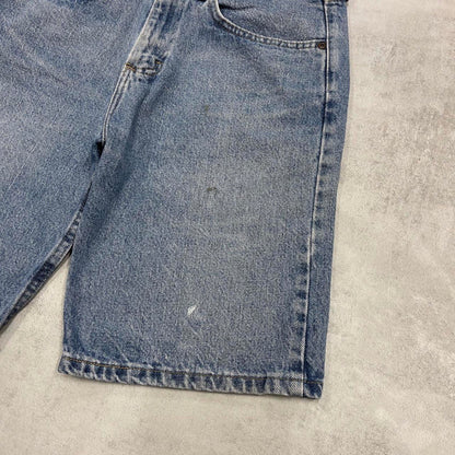 Blue Wrangler denim jorts W30 Loose denim summer jean shorts