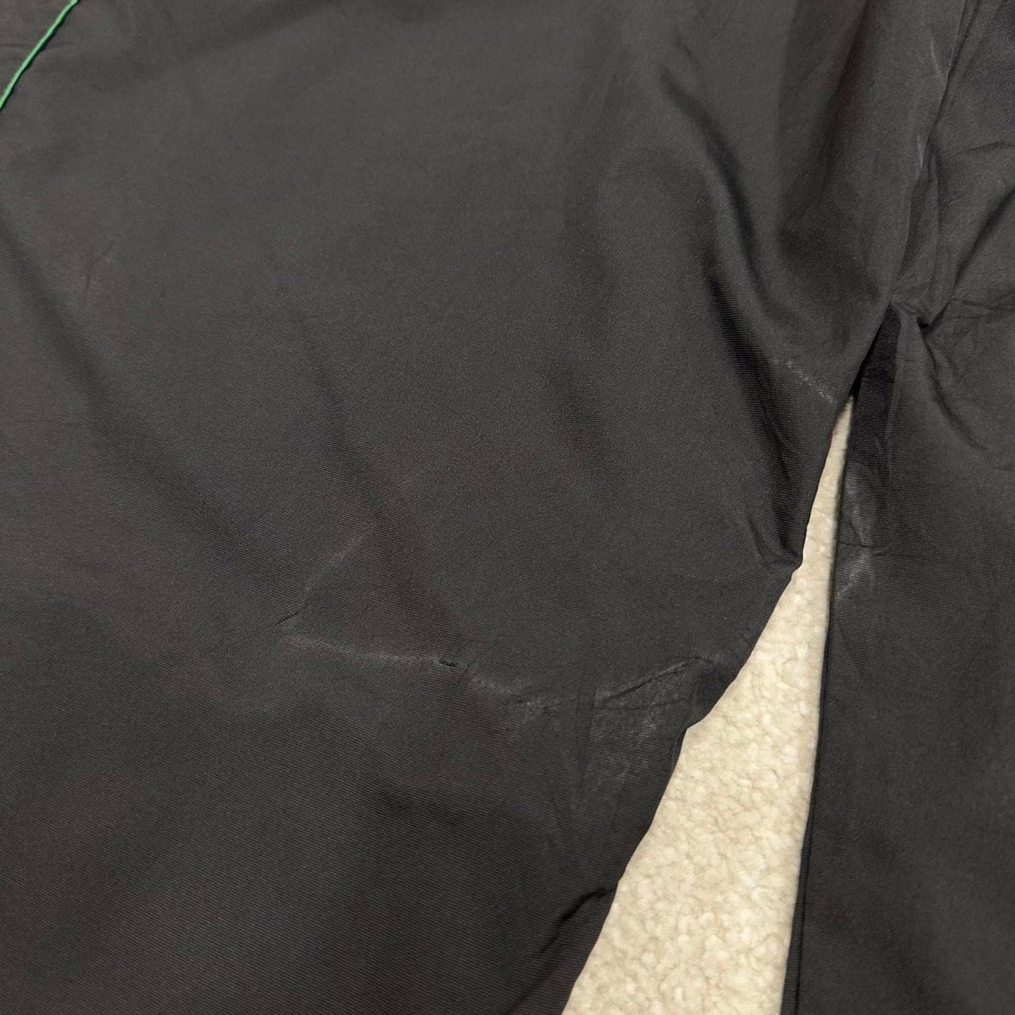 00s baggy Nike tracksuit bottoms black XXL loose y2k style sportswear track pants gym wear