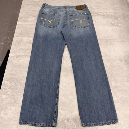 Blue embroidered Ecko Unltd jeans W38 L32