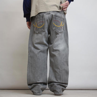Baggy embroidered grey Pepe jeans W38 L32