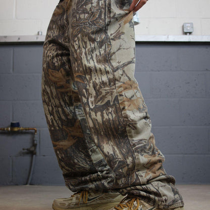 Vintage Duxbak Realtree camo jeans W36L31 khaki 5 pocket loose leg camouflage hunting style pants