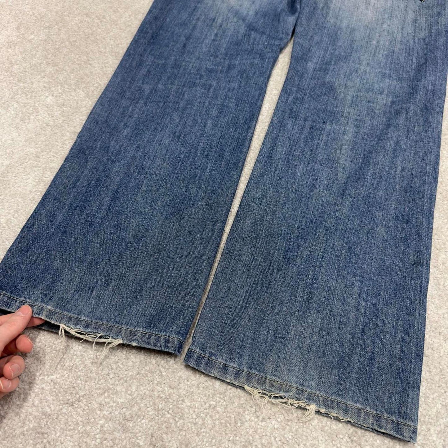 Y2K Ecko Unltd jeans straight leg blue Slim straight fit denim skater style pants