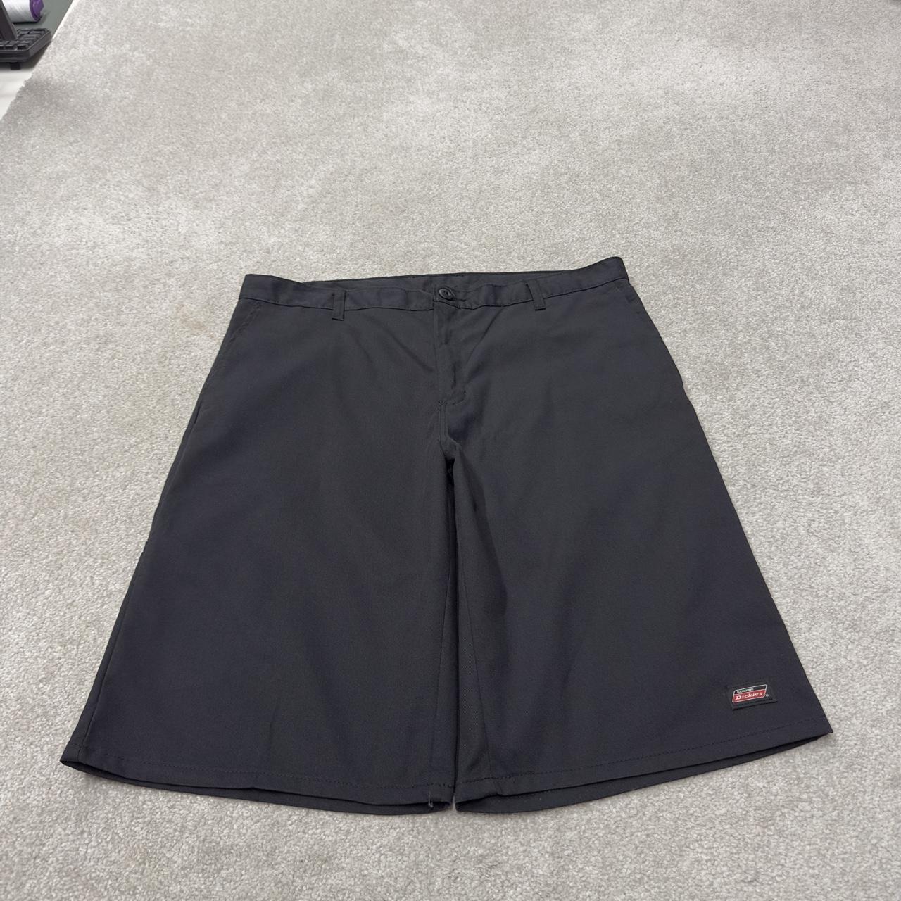 Dickies baggy carpenter shorts black Twill chino skater style shorts wide long leg