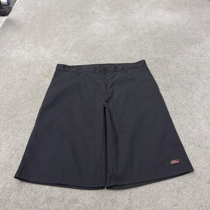 Dickies baggy carpenter shorts black Twill chino skater style shorts wide long leg