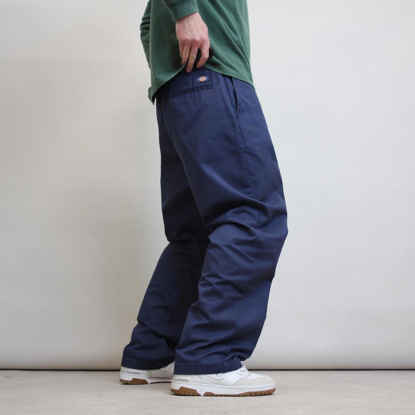 Dickies 874 pants Loose original fit W40L32 navy twill chino style skate pants