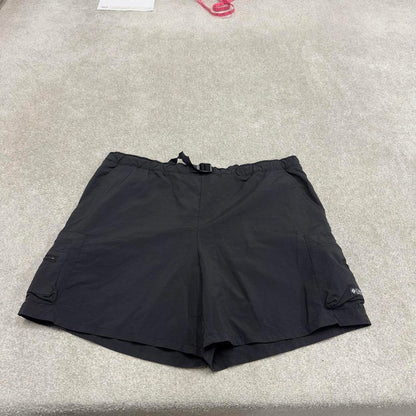 Y2K Columbia Cargo summer shorts black Loose utility festival tech shorts