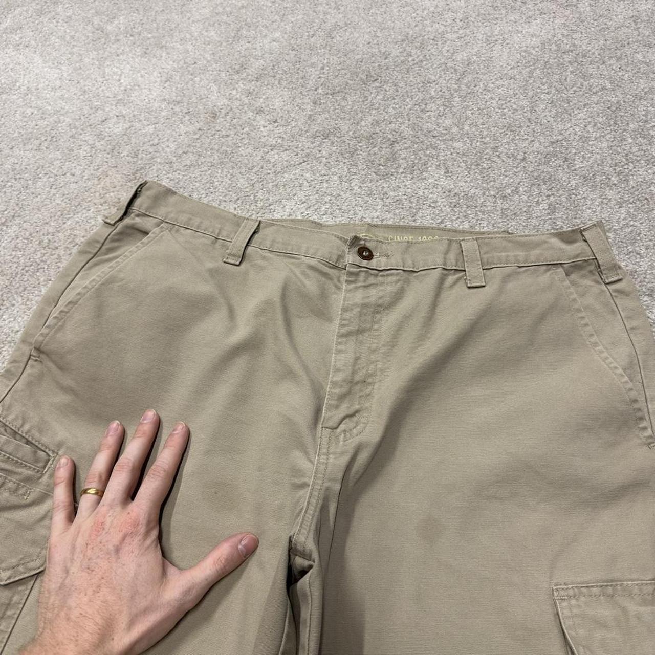Dickies cargo workwear shorts utility beige skater / surf shorts loose relaxed fit festival