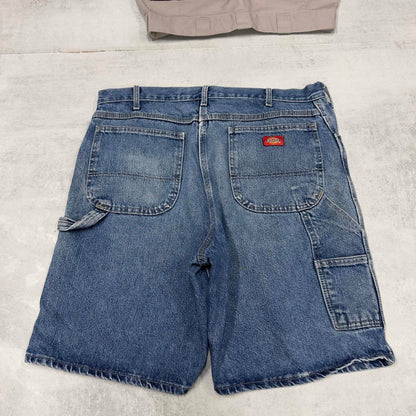 Mens Baggy Dickies carpenter jorts W36