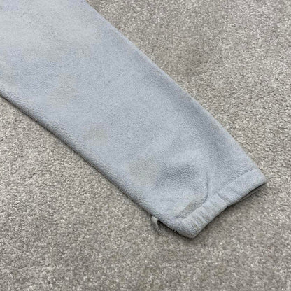 00s Columbia technical fleece M women's blue full zip up y2k style autumn adjustable waist