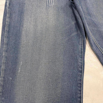 Baggy Ruff Ryders jeans W36L32 blue loose fit denim embroidered design 90s y2k style skater jeans
