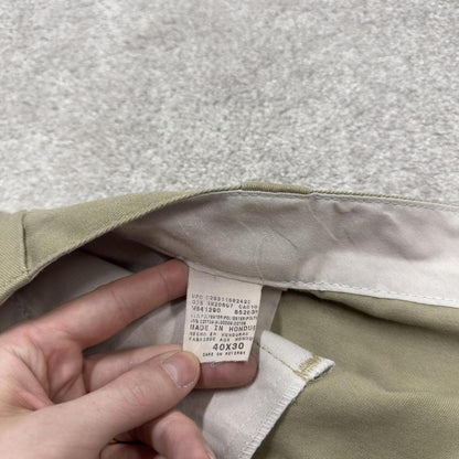 Dickies chino shorts carpenter khaki Chino style skater shorts loose leg festival