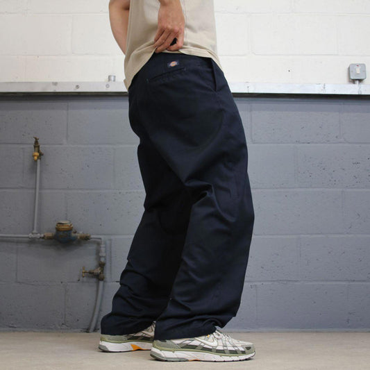 Dickies 874 Pants W38L32 navy twill chino 90s style skater pants