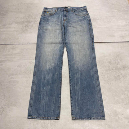 Blue Rocawear jeans W36 L35 loose denim y2k embroidered design jeans