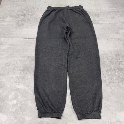 Y2k Nike tracksuit bottoms Medium men's grey joggers sweatpants loose track pants swoosh logo