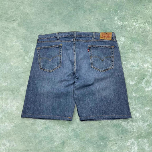 Y2k Levis denim shorts loose fit blue Loose summer holiday festival jorts