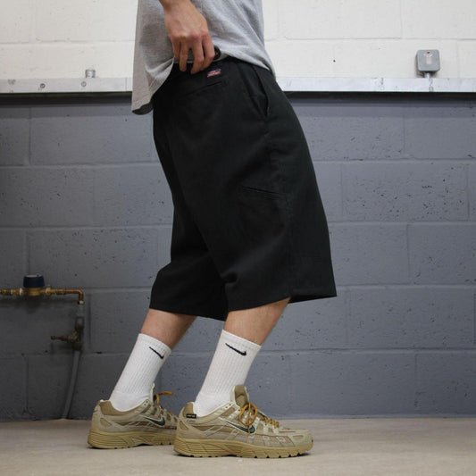 Dickies carpenter shorts loose black Twill chino style skate long leg shorts