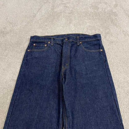 Vintage Levi’s 505 straight fit jeans blue Y2k 100% cotton denim pants red tab logo