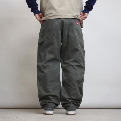 Baggy green Dickies carpenter jeans W38 L32