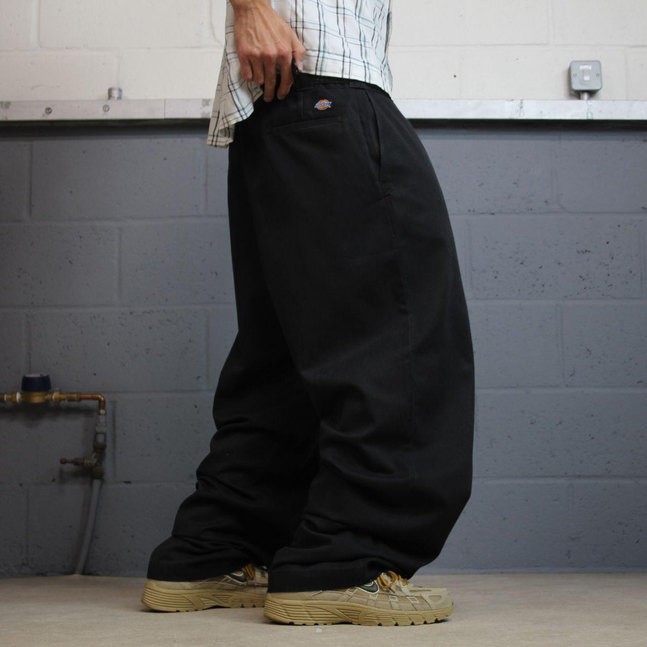Dickies chino pants Y2K black Loose fit chino style skate work trousers