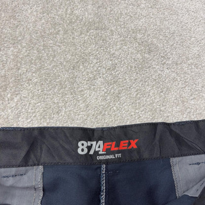 Dickies 874 chino shorts loose leg navy Chino skater / surf shorts loose fit festival