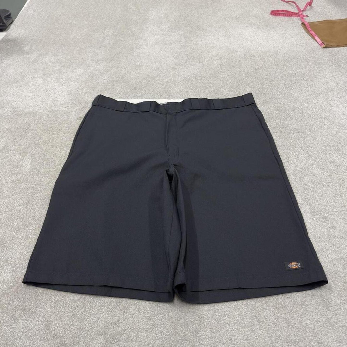 Dickies extra baggy chino shorts carpenter black Chino style skater shorts long wide leg festival
