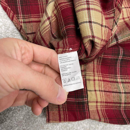 Arrow check flannel shirt XL men's long sleeve button up checkered autumn y2k style