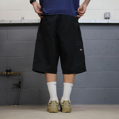 Dickies baggy chino shorts carpenter black Chino style skater shorts long wide leg festival