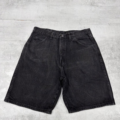 Mens Baggy Wrangler jorts W34 loose denim skater style shorts