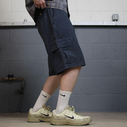 Dickies cargo chino shorts utility navy Chino skater / surf shorts loose relaxed festival