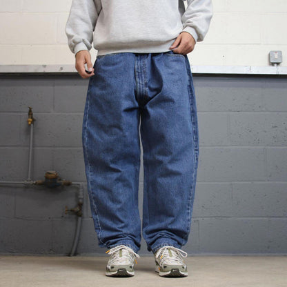 Levis 550 jeans W52L32 blue loose 90s relaxed style skater jeans red tab logo